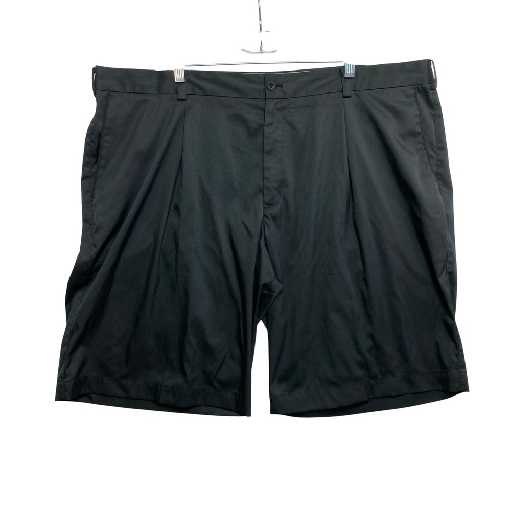 Nike Shorts Mens 42 Black Tour Performance Dri-FIT Pleated Stretch Golf